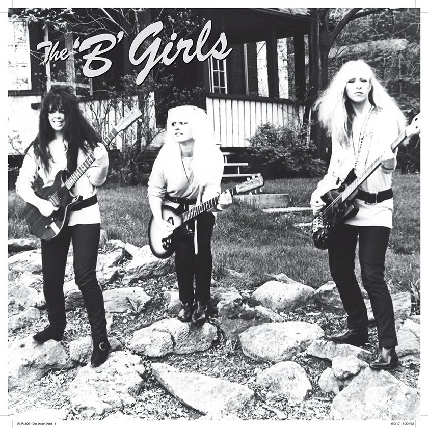 B GIRLS BAD NOT EVIL (ORIG 70s BOMP GIRL BAND!) STARBURST VINYL